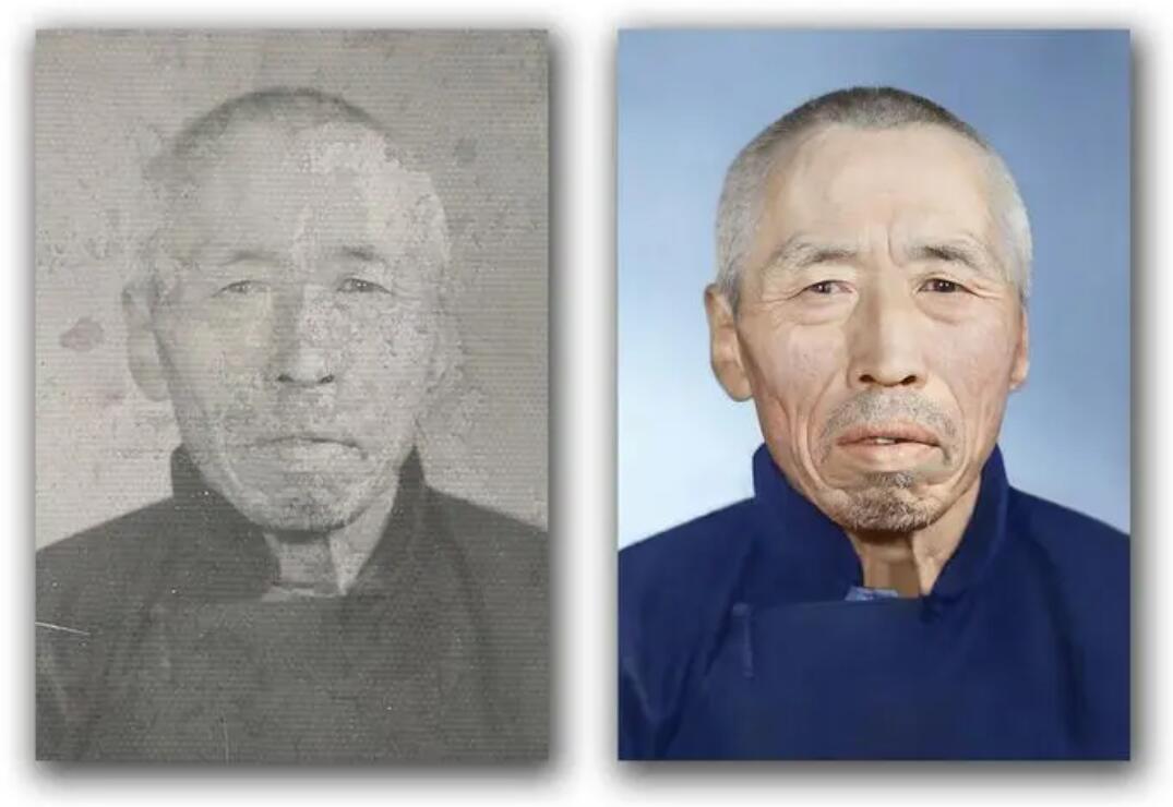 高埗镇破损照片修复-56
